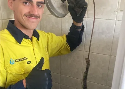 Blocked Shower