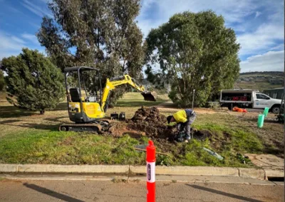 Digger onsite